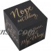 Table Expression Cube, Black/Gold   550881960